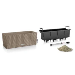 Lechuza 'Balconera Cottage 50', Sandbraun, 50 X 19 X 19 Cm -Gartengeschäft Im Freien 3230101162 Balconera Cottage 50 1 103356