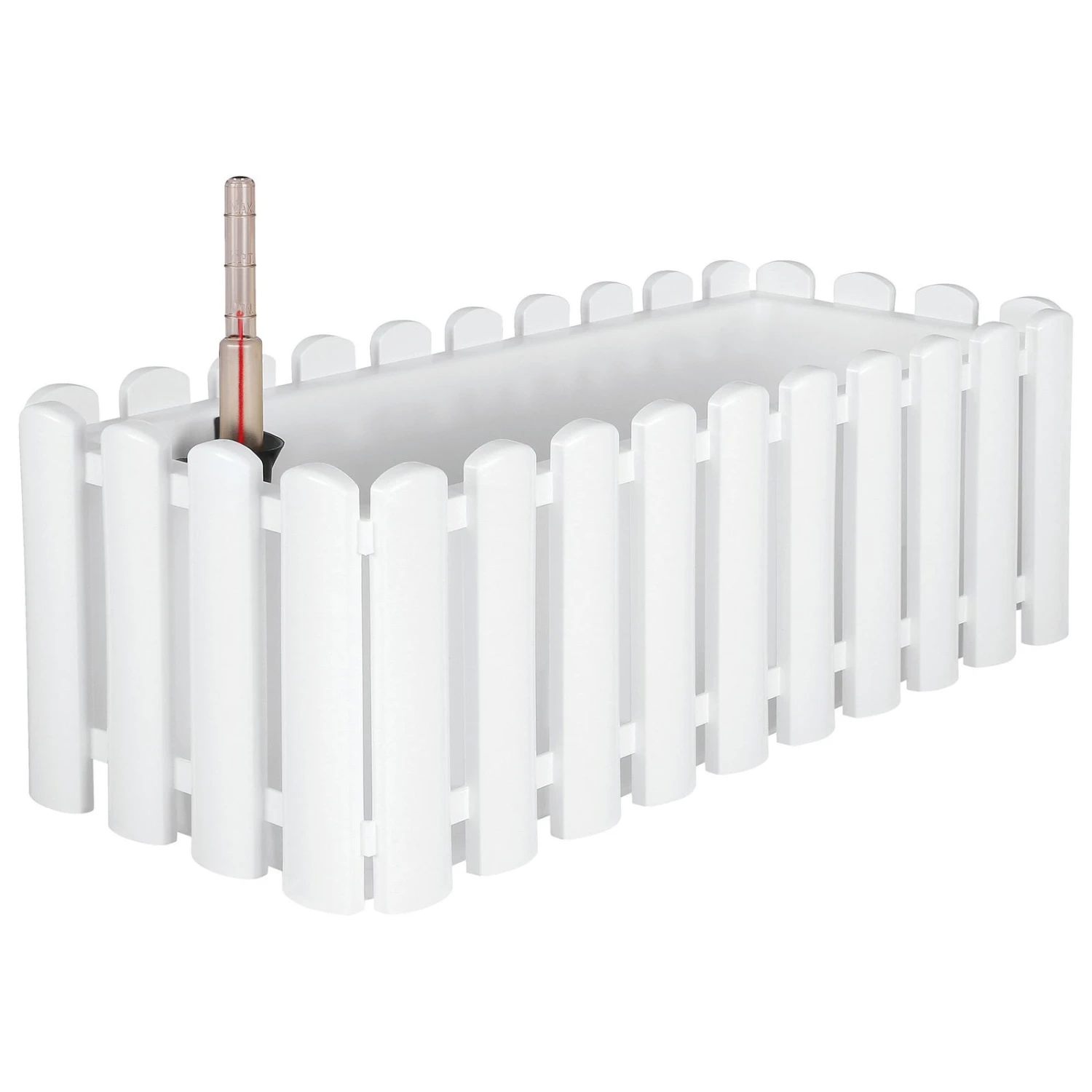 Bewässerungsblumenkasten 'Aqua Palido', Weiß, L 47 X B 19,5 X H 17 Cm 3 Bewässerungsblumenkasten 'Aqua Palido', Weiß, L 47 X B 19,5 X H 17 Cm