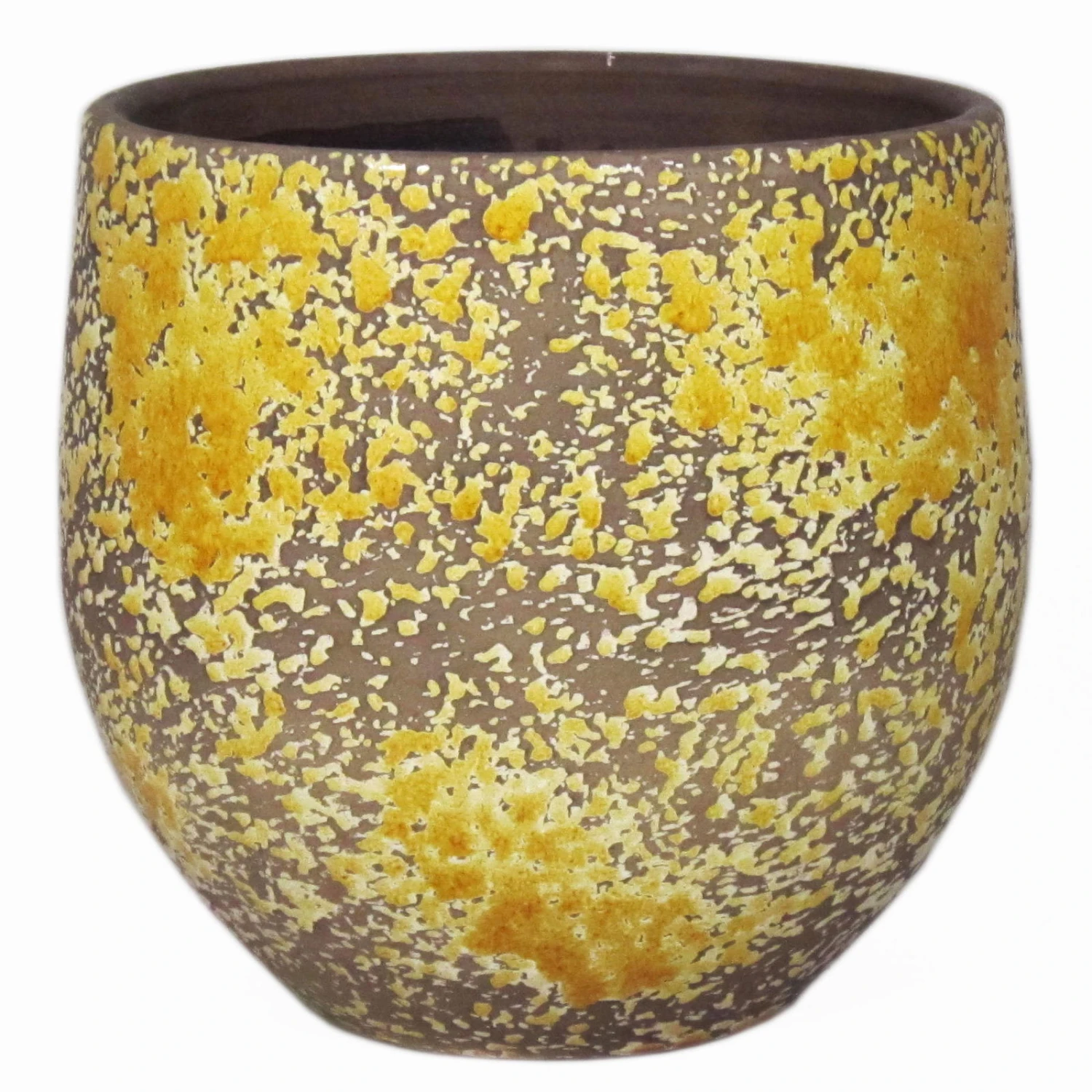 Übertopf "Luuk", Keramik, Ocker, 24 Cm 3 Übertopf "Luuk", Keramik, Ocker, 24 Cm