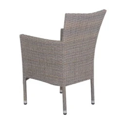 Stapelsessel Capri - Kölle Mixed Brown / Robust, Schlicht, Pflegeleicht -Gartengeschäft Im Freien 3910302350 Stapelsessel Capri Koelle mixed Brown inkl Auflage royal stone 3 59087