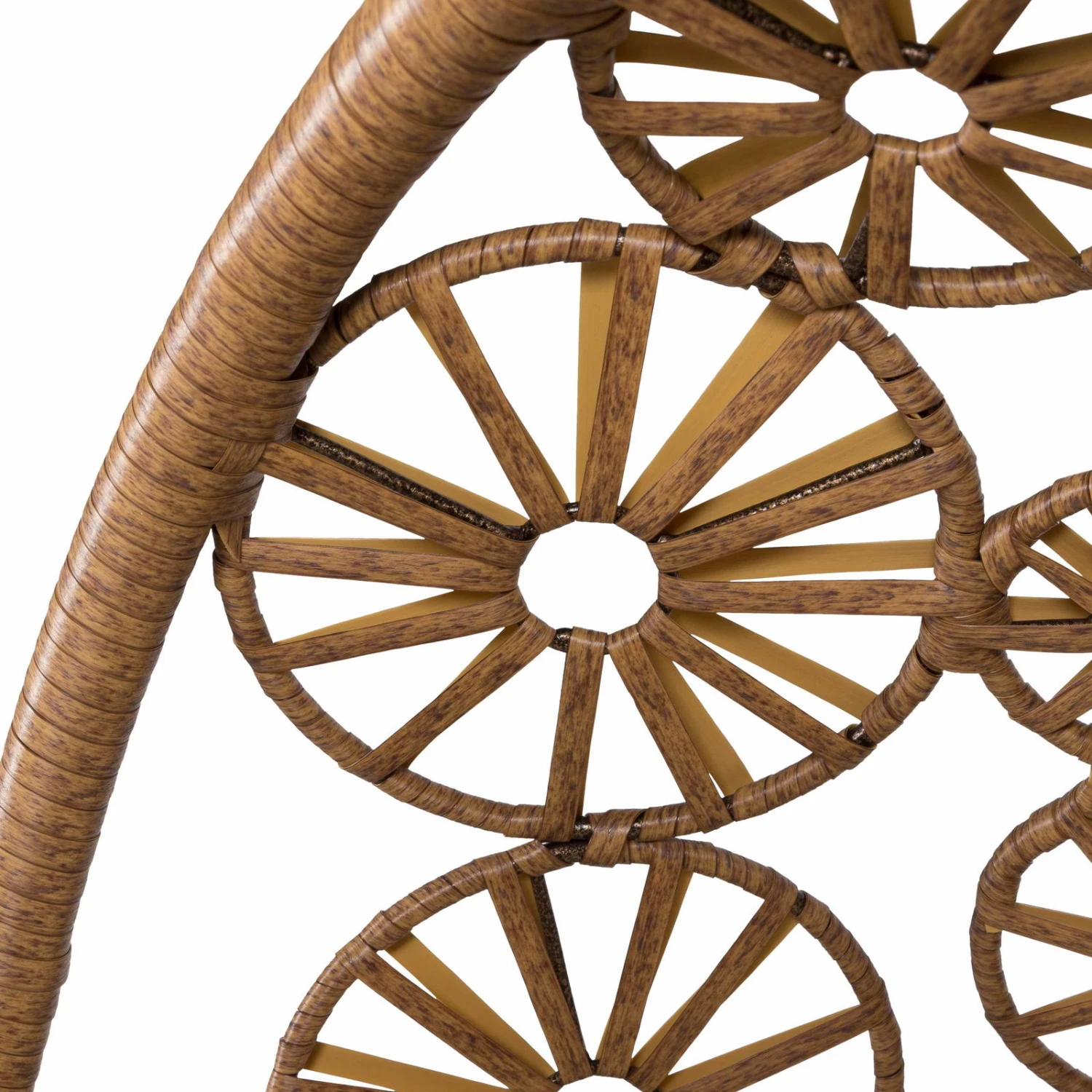 Hängesessel Rhodes, Natur, Inkl. Kissen, Handgewebt, 195 X 95 X 95 Cm 7 Hängesessel Rhodes, Natur, Inkl. Kissen, Handgewebt, 195 X 95 X 95 Cm – Bild 5