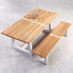 Best Alu-Bank Campione, Teakholz, Weiß, 45 X 220 X 40 Cm 9 Best Alu-Bank Campione, Teakholz, Weiß, 45 X 220 X 40 Cm -Gartengeschäft Im Freien 3910302555 3910801469 champione4 71129