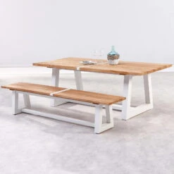 Best Alu-Bank Campione, Teakholz, Weiß, 45 X 220 X 40 Cm 10 Best Alu-Bank Campione, Teakholz, Weiß, 45 X 220 X 40 Cm -Gartengeschäft Im Freien 3910302555 3910801469 champione5 71128