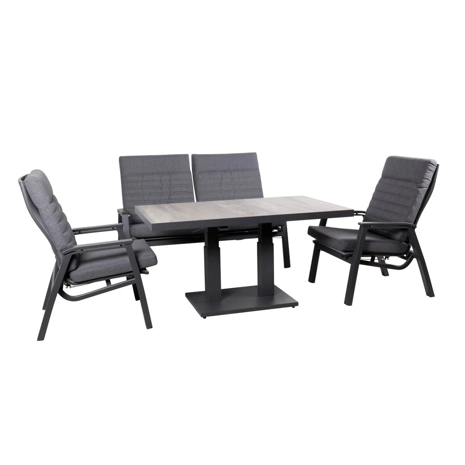 Gartenlounge-Set 'Paris' Inkl. Auflagen, 5-teilig 5 Gartenlounge-Set 'Paris' Inkl. Auflagen, 5-teilig – Bild 3