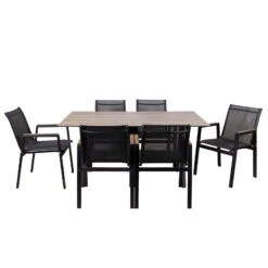 Stapelsessel, Schwarz, Ca. 86 X 66 X 56 Cm 10 Stapelsessel, Schwarz, Ca. 86 X 66 X 56 Cm -Gartengeschäft Im Freien 3910302656 Alu Sessel schwarz Textilen schwarz 4 102328