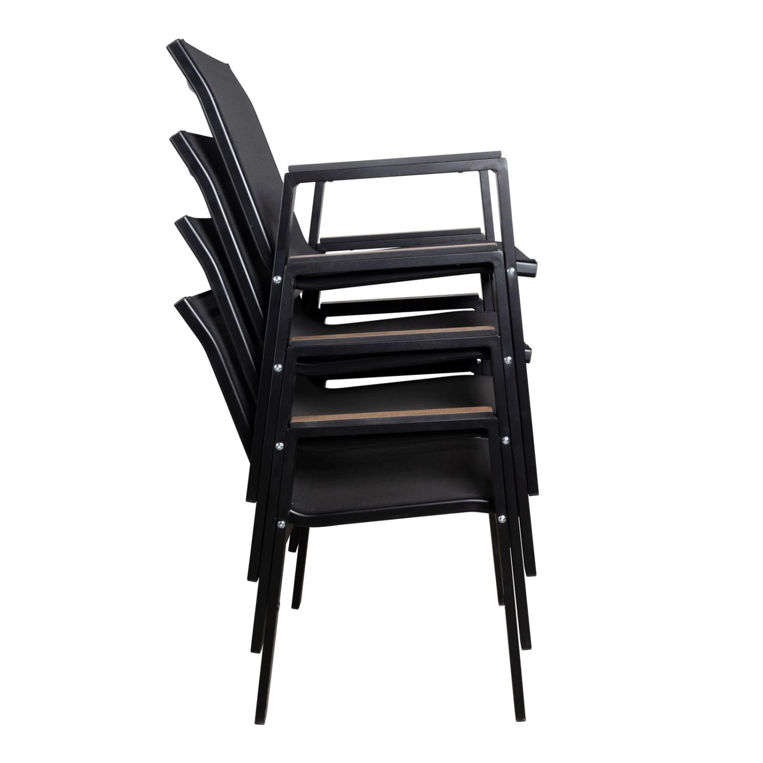 Stapelsessel, Schwarz, Ca. 86 X 66 X 56 Cm 7 Stapelsessel, Schwarz, Ca. 86 X 66 X 56 Cm – Bild 5