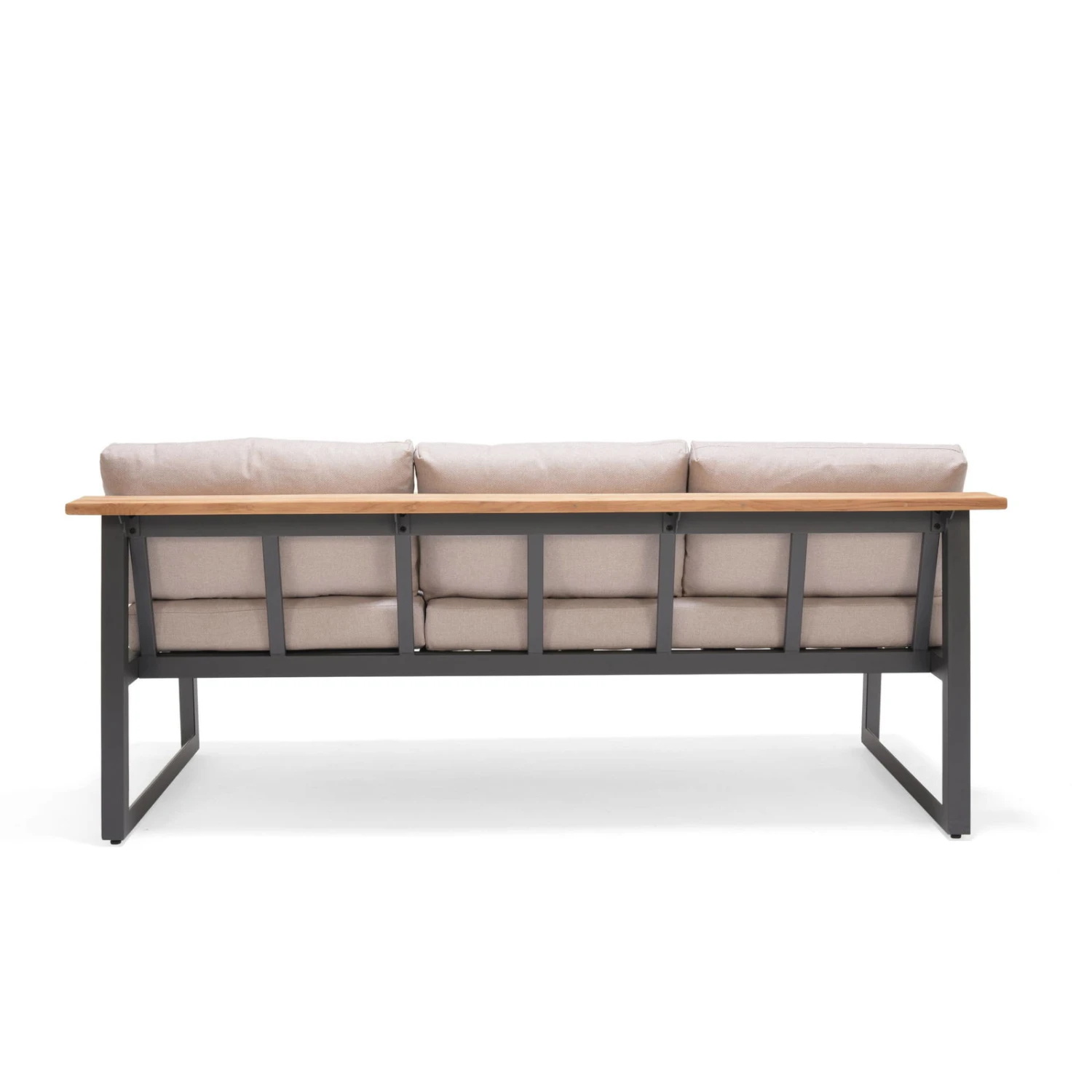 Dining-Bank 'Jimmy', 3-Sitzer, Grau, Ca. 191 X 89 X 75 Cm 9 Dining-Bank 'Jimmy', 3-Sitzer, Grau, Ca. 191 X 89 X 75 Cm – Bild 7