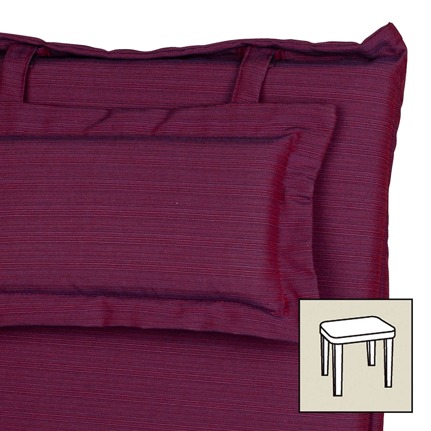 Stuhlauflage Diva 50, Ca. 39 X 39 X 3,5 Cm, Mit Füllung, Waschbar, Robust 3 Stuhlauflage Diva 50, Ca. 39 X 39 X 3,5 Cm, Mit Füllung, Waschbar, Robust