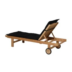 Madison Liegenauflage 'Panama', Schwarz, Ca. 200 X 60 Cm -Gartengeschäft Im Freien 3910408900 Liegenauflage Panama Black 3 97654