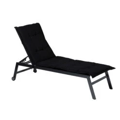 Madison Liegenauflage 'Panama', Schwarz, Ca. 200 X 60 Cm -Gartengeschäft Im Freien 3910408900 Liegenauflage Panama Black 4 97655