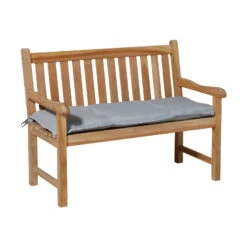 Madison Bankauflage 'Panama', Light Grey, Grau -Gartengeschäft Im Freien 3910408927 Bankauflage Panama Light grey 4 97343