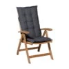 Madison Hochlehnerauflage 'Panama', Grau, Ca. 123 X 50 Cm -Gartengeschäft Im Freien 3910408974 Hochlehnerauflage Panama Grey 2 97492