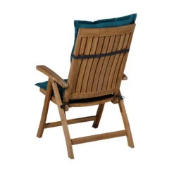 Madison Hochlehnerauflage 'Panama', Meeresblau, Ca. 123 X 50 Cm -Gartengeschäft Im Freien 3910408989 Hochlehnerauflage Panama Sea blue 1 97543