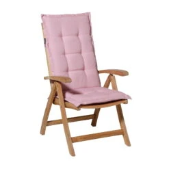 Madison Hochlehnerauflage 'Panama', Zartrosa, Ca. 123 X 50 Cm -Gartengeschäft Im Freien 3910409004 Hochlehnerauflage Panama Soft pink 3 97591