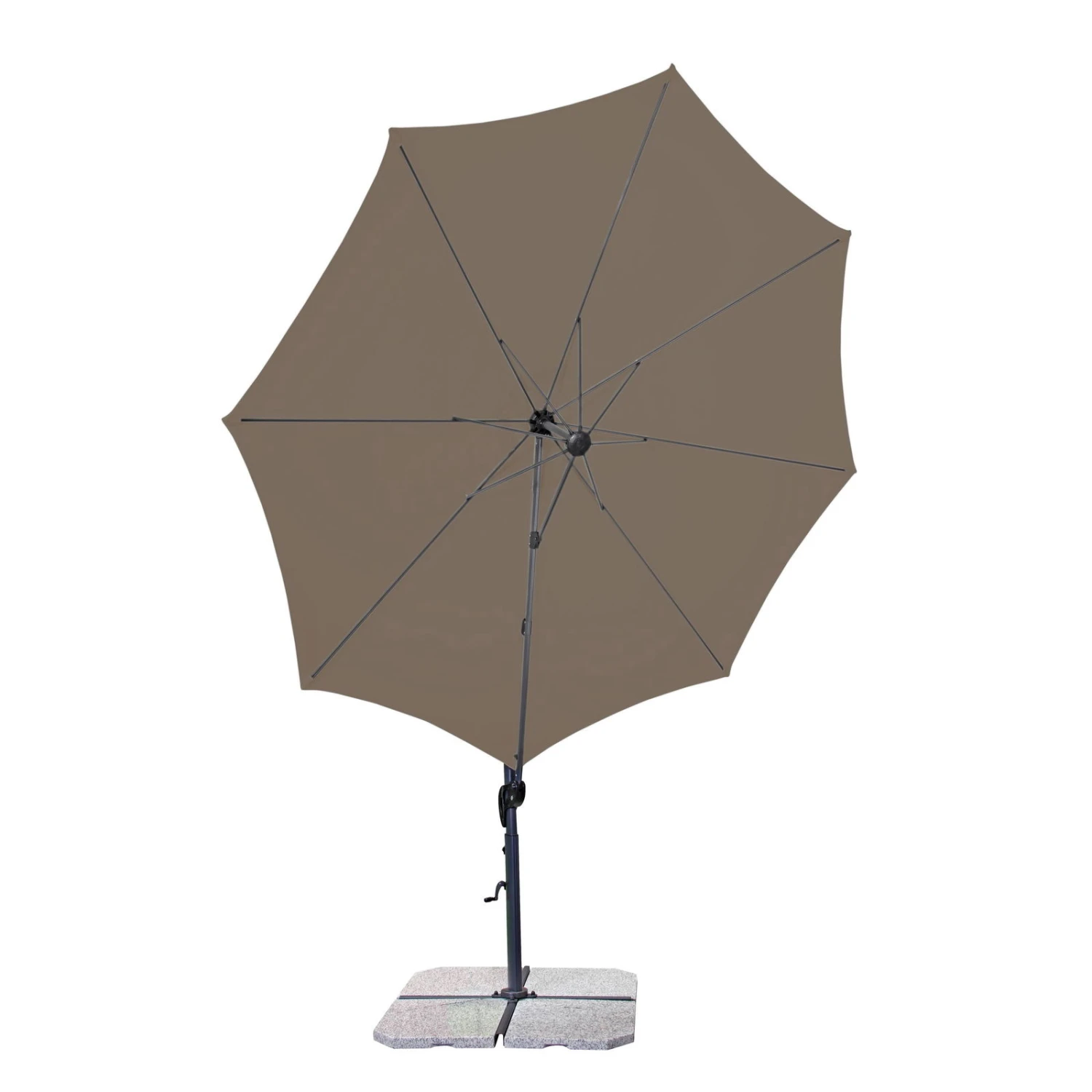 Doppler Pendelschirm 'Ravenna Smart 300', Um 360° Drehbar, Ø 300 Cm 3 Doppler Pendelschirm 'Ravenna Smart 300', Um 360° Drehbar, Ø 300 Cm