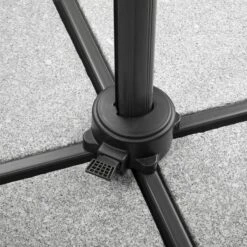 Schneider Sonnenschirm Rhodos Eco Twist, Ø 300 Cm -Gartengeschäft Im Freien 3910502974 Sonnenschirm Rhodos eco TWIST ca.300cm rund anthrazit7 71321