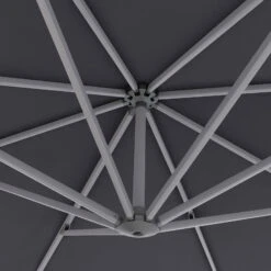 Knirps Pendelschirm, 320 X 320 Cm -Gartengeschäft Im Freien 3910503009 Pendelschirm Knirps ca 320x320cm dunkelgrau 17 73002