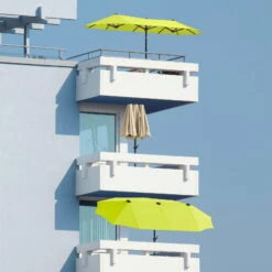 Sonnenschirm Salerno, Mit Schutzhülle, Ca. 300 X 150 Cm -Gartengeschäft Im Freien 3910503033 Sonnenschirm Salerno ca. 300x150cm anthrazit3 71421