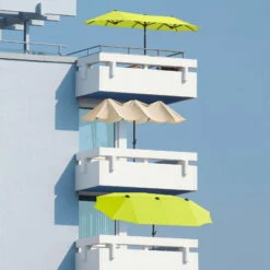 Sonnenschirm Salerno, Mit Schutzhülle, Ca. 300 X 150 Cm -Gartengeschäft Im Freien 3910503033 Sonnenschirm Salerno ca. 300x150cm anthrazit6 71407