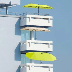 Sonnenschirm Salerno, Mit Schutzhülle, Ca. 300 X 150 Cm -Gartengeschäft Im Freien 3910503033 Sonnenschirm Salerno ca. 300x150cm anthrazit7 71406