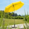 Mittelstockschirm 'Locarno', Ø 200 Cm -Gartengeschäft Im Freien 3910503114 Sonnenschirm Locarno zitrus 1 90248