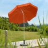 Mittelstockschirm 'Ibiza', Ø 200 Cm -Gartengeschäft Im Freien 3910503128 Sonnenschirm Ibiza terracotta 4 90391