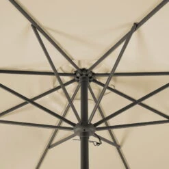 Mittelstockschirm 'Harlem', Ø Ca. 270 Cm, Natur 15 Mittelstockschirm 'Harlem', Ø Ca. 270 Cm, Natur -Gartengeschäft Im Freien 3910503144 Sonnenschirm Harlem natur 4 90445