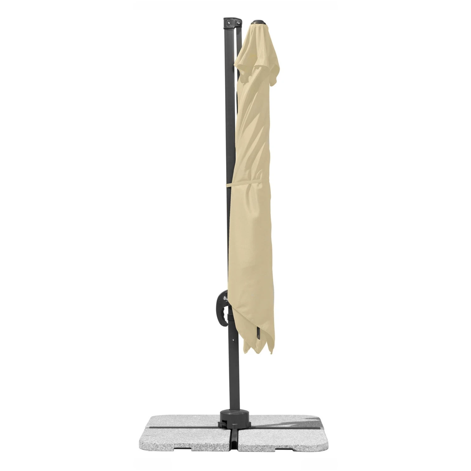 Sonnenschirm 'Rhodos Junior', 270 X 270 Cm, Natur 7 Sonnenschirm 'Rhodos Junior', 270 X 270 Cm, Natur – Bild 5