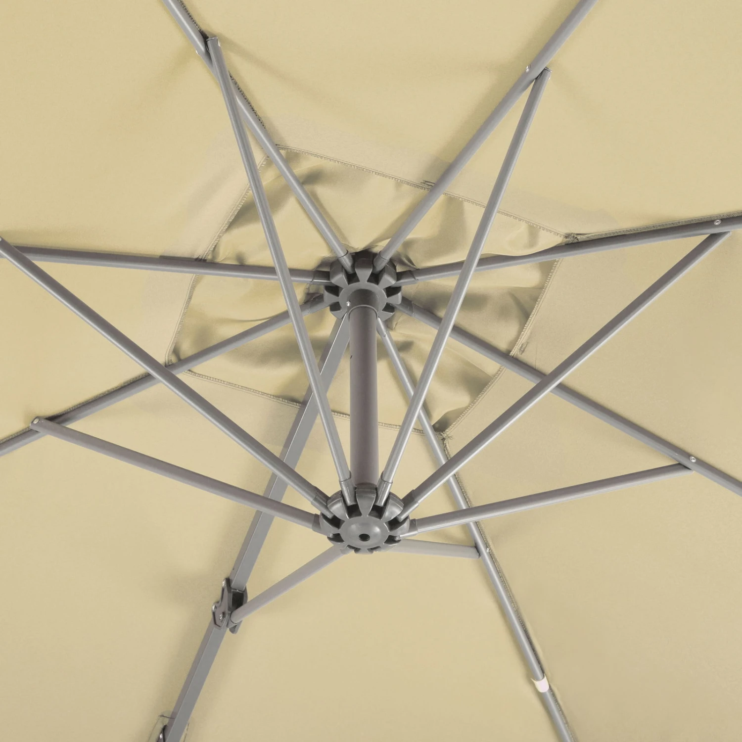 Sonnenschirm 'Rhodos Junior', 270 X 270 Cm, Natur 12 Sonnenschirm 'Rhodos Junior', 270 X 270 Cm, Natur – Bild 10