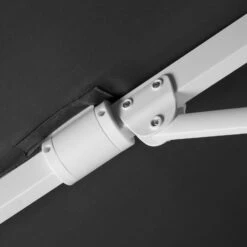 Pendelschirm 'Rhodos Twist Bianco', Ca. 300 X 300 Cm -Gartengeschäft Im Freien 3910503195 Sonnenschirm Rhodos Twist Bianco anthrazit 10 90644