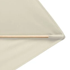 Doppler Kurbelschirm 'Alu-Wood Ultra', Ca. 300 X 200 Cm, Natur -Gartengeschäft Im Freien 3910503241 Kurbelschirm Alu Wood Ultra 7 99054