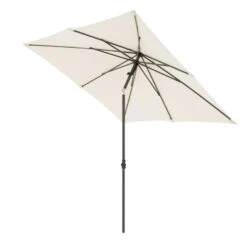 Doppler Sonnenschirm 'Basic Push Up', Ca. 210 X 210 Cm, Natur -Gartengeschäft Im Freien 3910503253 Sonnenschirm Basic Push up 3 98949