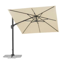 Sonnenschirm 'Rhodos Twist', 350 X 260 Cm, Natur 31 Sonnenschirm 'Rhodos Twist', 350 X 260 Cm, Natur -Gartengeschäft Im Freien 3910503335 Sonnenschirm Rhodos Twist ca 350x260cm natur 13 119240