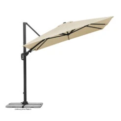 Sonnenschirm 'Rhodos Twist', 350 X 260 Cm, Natur 28 Sonnenschirm 'Rhodos Twist', 350 X 260 Cm, Natur -Gartengeschäft Im Freien 3910503335 Sonnenschirm Rhodos Twist ca 350x260cm natur 16 119237