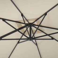 Sonnenschirm 'Rhodos Twist', 350 X 260 Cm, Natur 41 Sonnenschirm 'Rhodos Twist', 350 X 260 Cm, Natur -Gartengeschäft Im Freien 3910503335 Sonnenschirm Rhodos Twist ca 350x260cm natur 27 119250