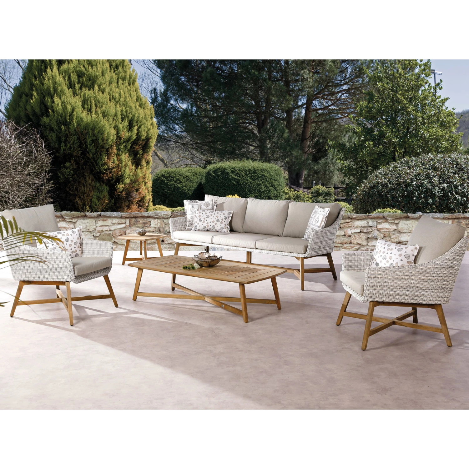 Best Couch-Tisch "Paterna" Aus Teakholz, Ca. 140x70x35 Cm 4 Best Couch-Tisch "Paterna" Aus Teakholz, Ca. 140x70x35 Cm – Bild 2