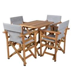 Holztisch 'Matera', Buchenholz, Ca. 80 X 60 X 75 Cm -Gartengeschäft Im Freien 3910700456 Holztisch Matera 80x60cm 4 102340