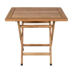 Holztisch 'Matera', Buchenholz, Ca. 80 X 60 X 75 Cm -Gartengeschäft Im Freien 3910700456 Holztisch Matera 80x60cm 7 102341