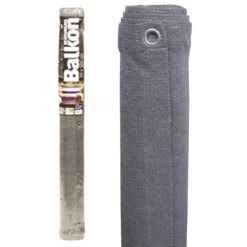 Balkonbespannung, Grau