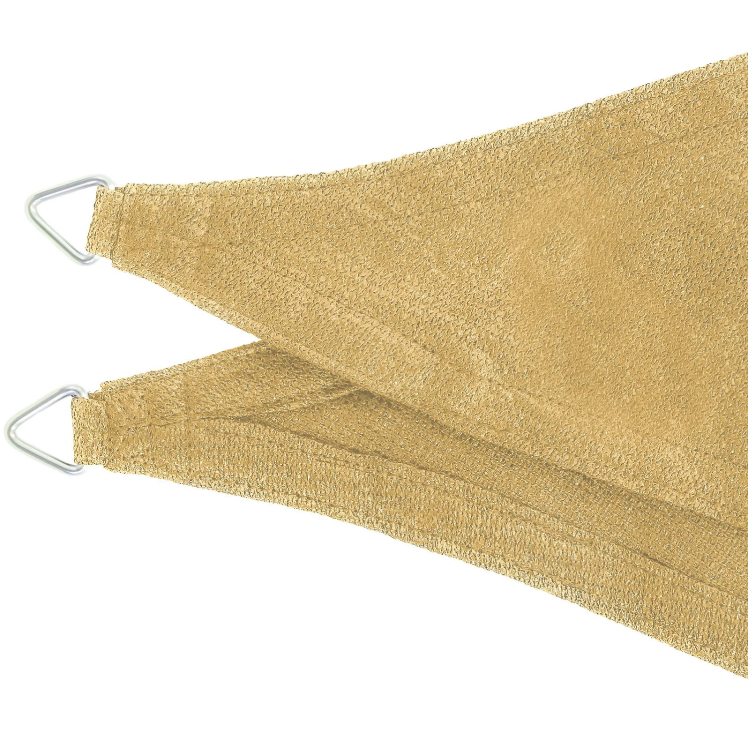 Sonnensegel 'Teneriffa', 500 X 500 Cm, HDPE-Gewebe, Natur 4 Sonnensegel 'Teneriffa', 500 X 500 Cm, HDPE-Gewebe, Natur – Bild 2