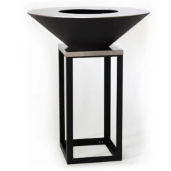 Feuerschale Fyro 80, Zweiteilig, 102 X 80 X 80 Cm -Gartengeschäft Im Freien 3920100728 Feuerschale Fyro80 80x80x102cm1 71310