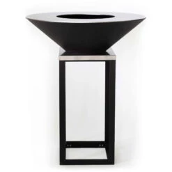 Feuerschale Fyro 80, Zweiteilig, 102 X 80 X 80 Cm -Gartengeschäft Im Freien 3920100728 Feuerschale Fyro80 80x80x102cm 71311