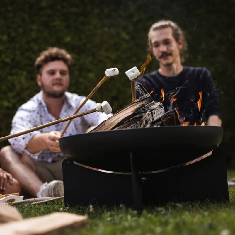 Edelstahl-Feuerstelle 'X 50', Schwarz, 28 X 55 Cm 3 Edelstahl-Feuerstelle 'X 50', Schwarz, 28 X 55 Cm