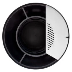 Edelstahl-Feuerstelle 'TRIA', Schwarz, 100 X 55 X 100 Cm -Gartengeschäft Im Freien 3920100753 Feuerstelle TRIA schwarz ca100x55x100cm 8 125240