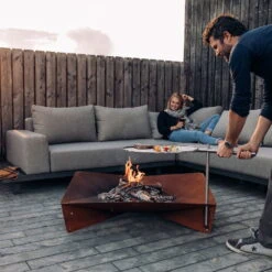 Höfats TRIPLE Grillrost Aus Edelstahl, Maße 45 Cm -Gartengeschäft Im Freien 3920501765 TRIPLE Grillrost D45cm 2 57581