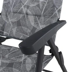 Campingsessel 'Natura', Anthrazit, Ca. 121 X 67 X 61 Cm -Gartengeschäft Im Freien 3930401038 Alu Camping Klappsessel Natura 11 103805