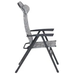 Campingsessel 'Natura', Anthrazit, Ca. 121 X 67 X 61 Cm -Gartengeschäft Im Freien 3930401038 Alu Camping Klappsessel Natura 5 103801