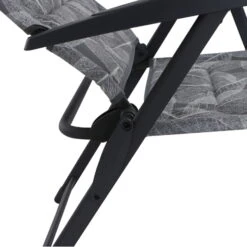 Campingsessel 'Natura', Anthrazit, Ca. 121 X 67 X 61 Cm -Gartengeschäft Im Freien 3930401038 Alu Camping Klappsessel Natura 9 103806