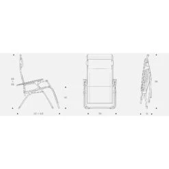 Lafuma Relaxsessel 'R Clip', Ocean -Gartengeschäft Im Freien 3930401086 Relaxsessel R Clip Batyline Ocean II 14 118780