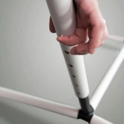 LA SIESTA Einzel-Hängemattengestell Nautico Grau, Aus Stahl -Gartengeschäft Im Freien 3940200272 Single Haengemattengestell Nautico coolgrey pulverbeschichtet Stahl 01 47157